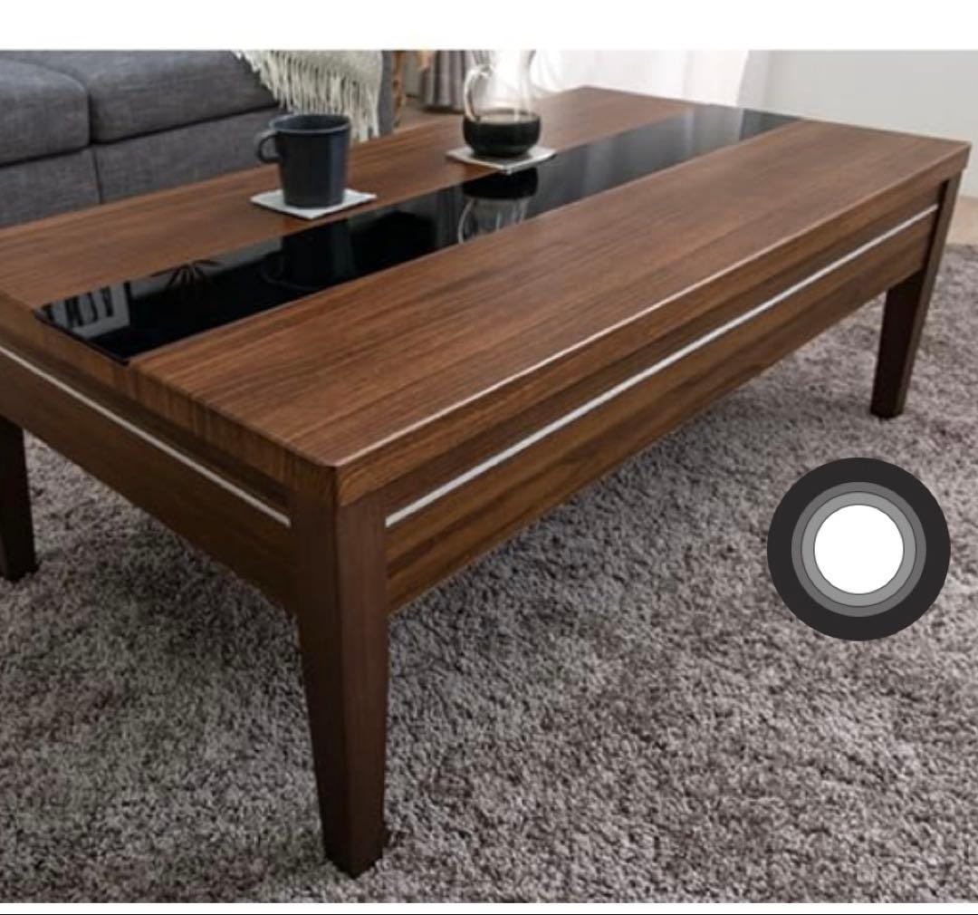 h*a様 センターテーブル 引き出し付き 120cm ブラウン