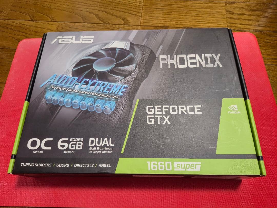 グラフィックボード・グラボ・ビデオカード ASUS PHOENIX GTX 1660 Super OC 6GB