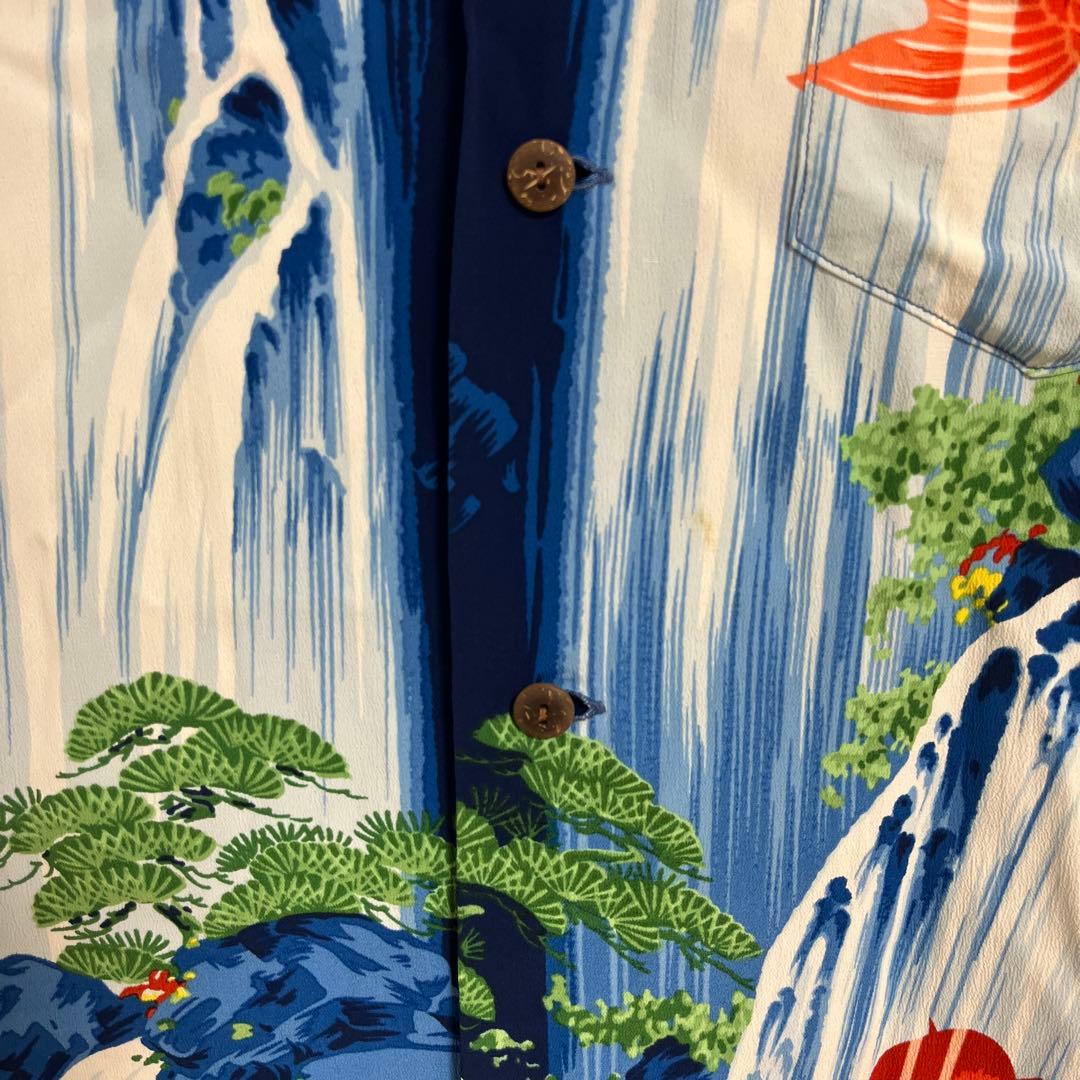 ラ*ン様 sunsurf サンサーフ アロハシャツ 鯉