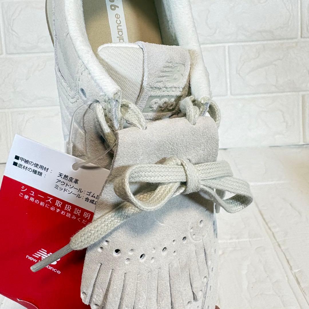 ニューバランス WL996 レディース スニーカー オフホワイト タッセル付