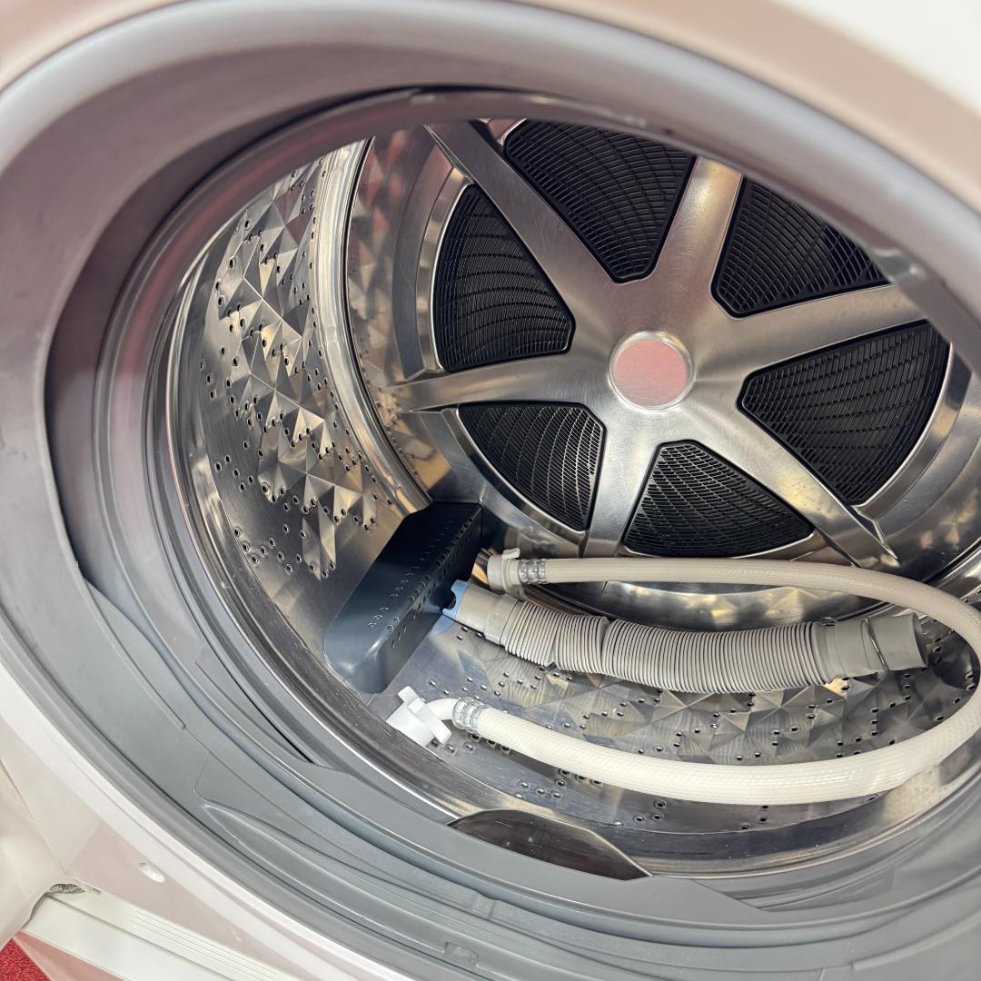 東京23区送料無料 美品パナソニックキューブルドラム洗濯乾燥機型　洗浄/除菌済み