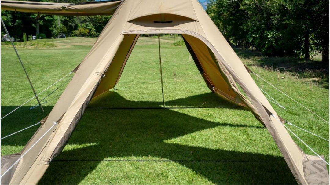 美品！Twin Cresta T/C キャンプテント　フルセット