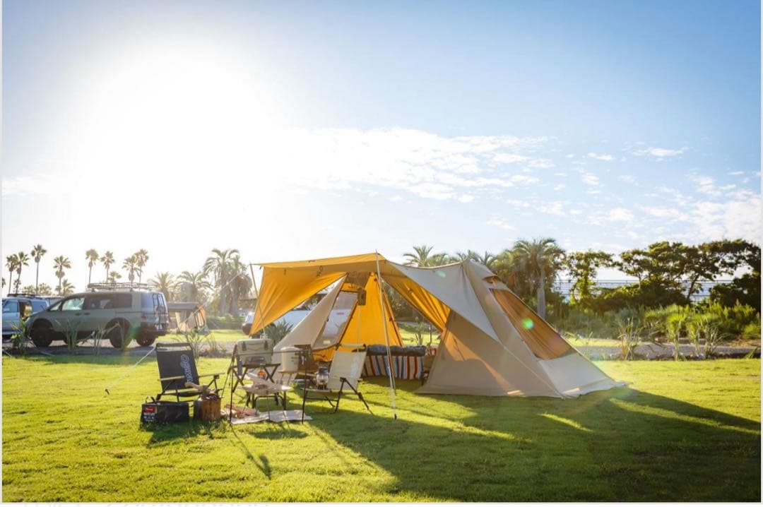 美品！Twin Cresta T/C キャンプテント　フルセット