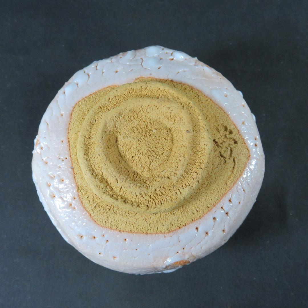 茶碗 志野 美好 美品 ピンク 木箱 共箱 茶道具 抹茶碗 茶器 茶の湯