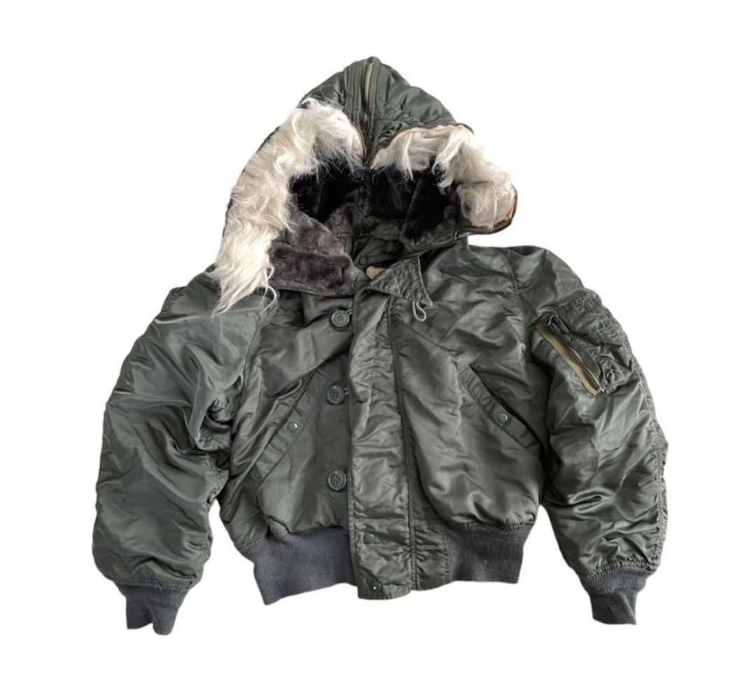 N2B実物 フライトジャケット1977年製　MIL-J-6278F ALPHA