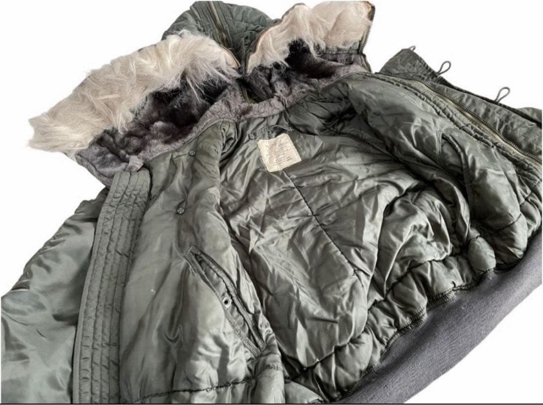 N2B実物 フライトジャケット1977年製　MIL-J-6278F ALPHA