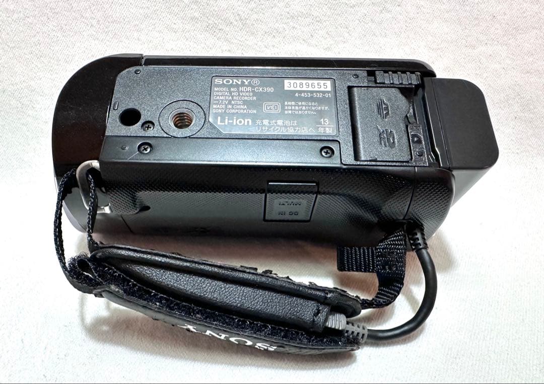 SONYデジタルHDビデオカメラレコーダーHDR-CX390 クリスタルブラック