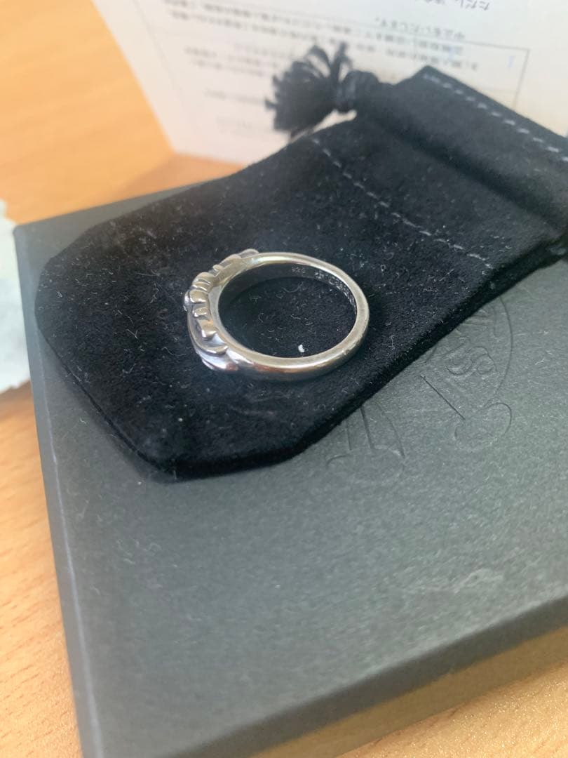 CHROME HEARTS クロムハーツ フローラルクロス リング