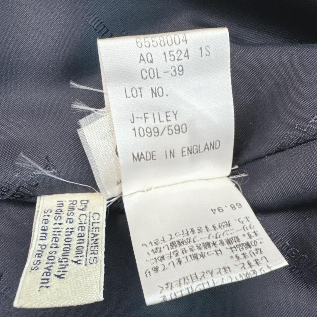 美品⭐️アクアスキュータム ピュアシルクコート ヴィンテージ イングランド L