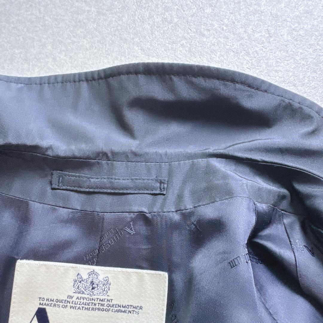 美品⭐️アクアスキュータム ピュアシルクコート ヴィンテージ イングランド L