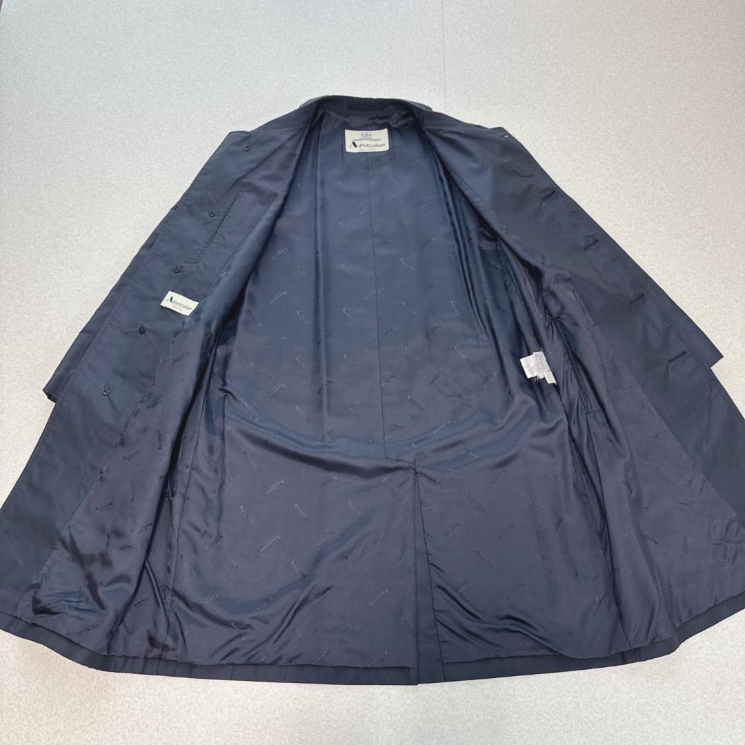 美品⭐️アクアスキュータム ピュアシルクコート ヴィンテージ イングランド L