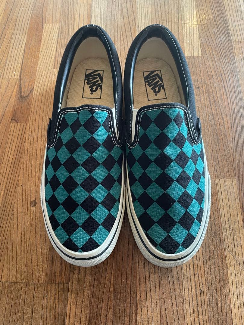u*様 Vans Classic Slip-On チェック柄スニーカー