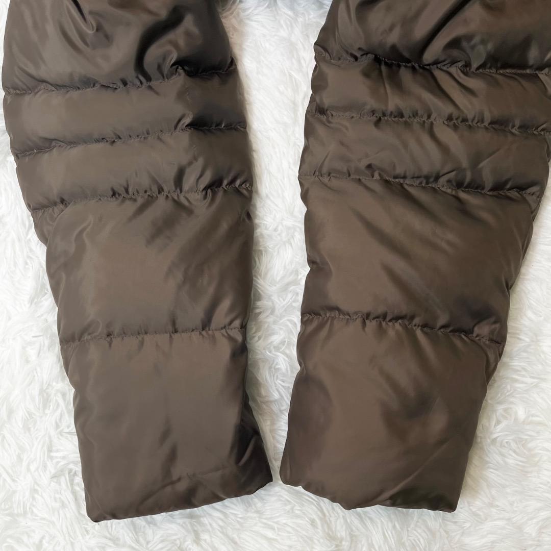 大きいサイズ ニジュウサンク 23区 ダウンコート 48 4XL ブラウン 茶