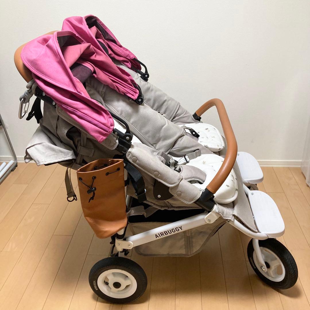 ★美品★ エアバギー ココダブルEX フロムバース 双子用ベビーカー