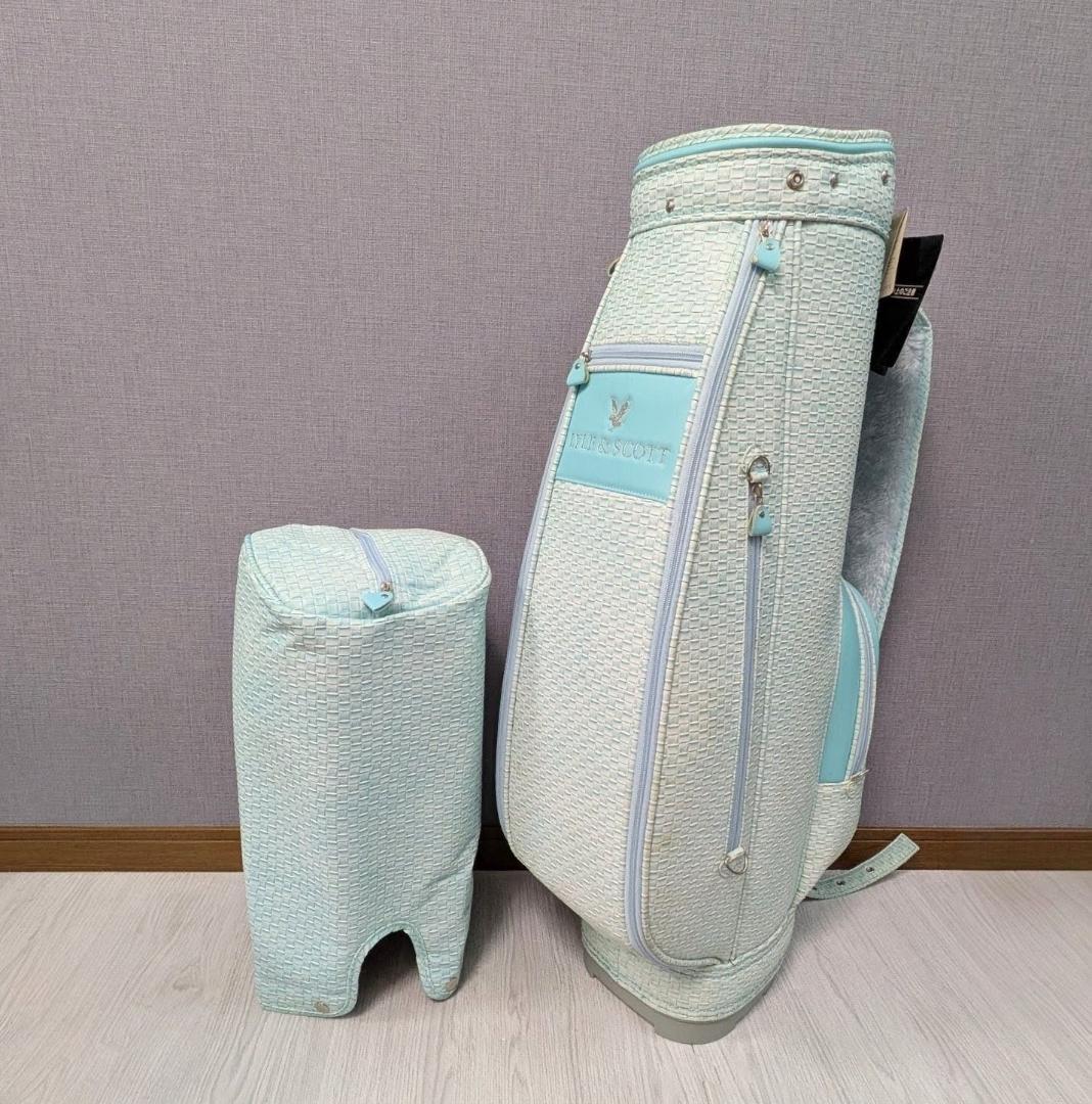 希少 訳あり未使用キャディバッグ LYLE & SCOTT ライルアンドスコット
