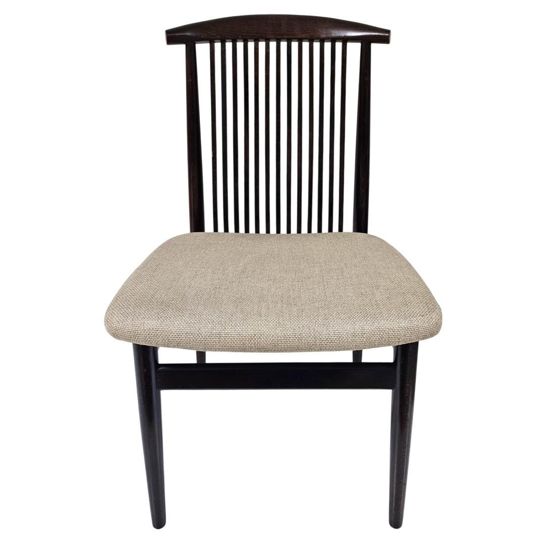 希少 旧ロゴ 飛騨産業 ダイニングチェア② スピンドルバック オールドキツツキ