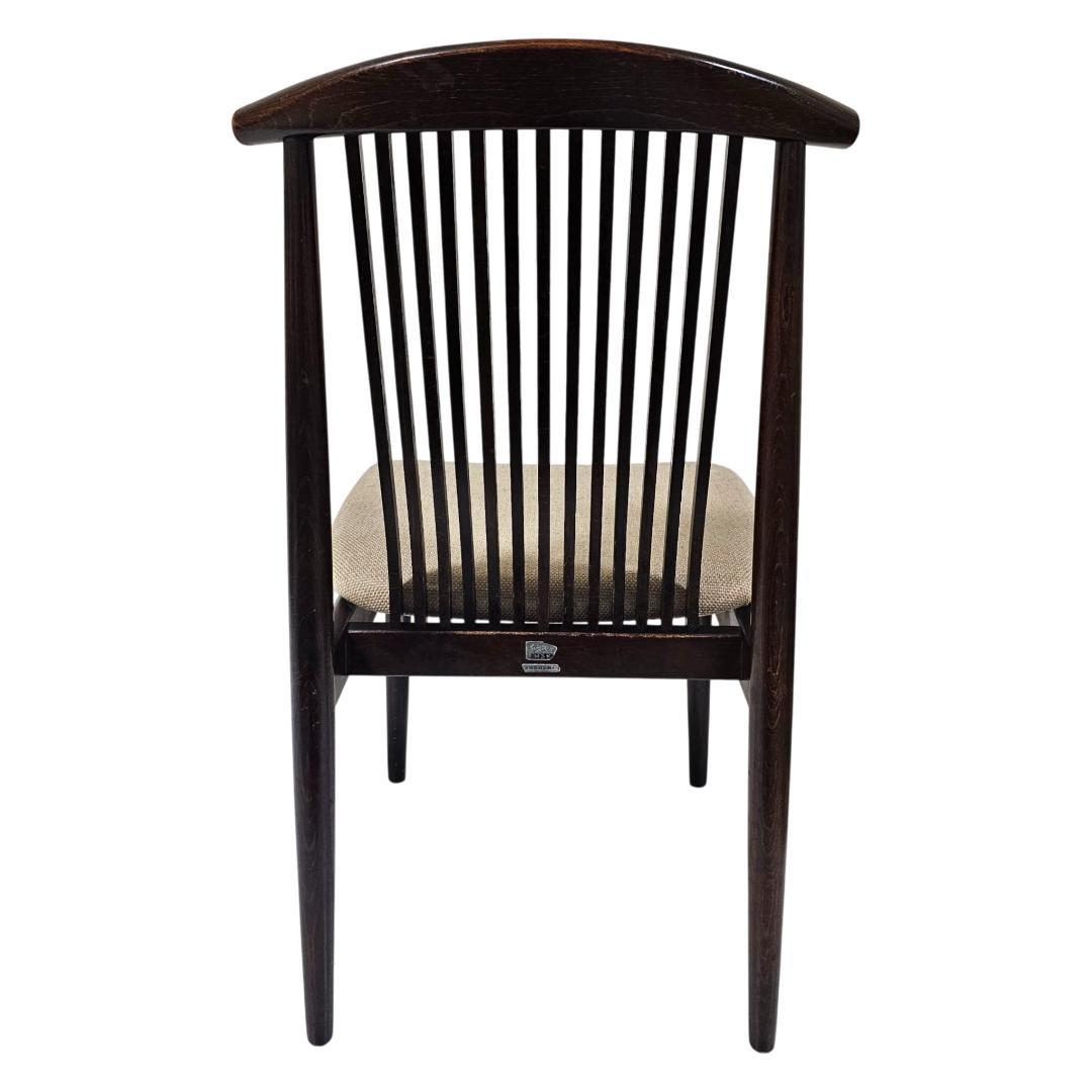 希少 旧ロゴ 飛騨産業 ダイニングチェア② スピンドルバック オールドキツツキ