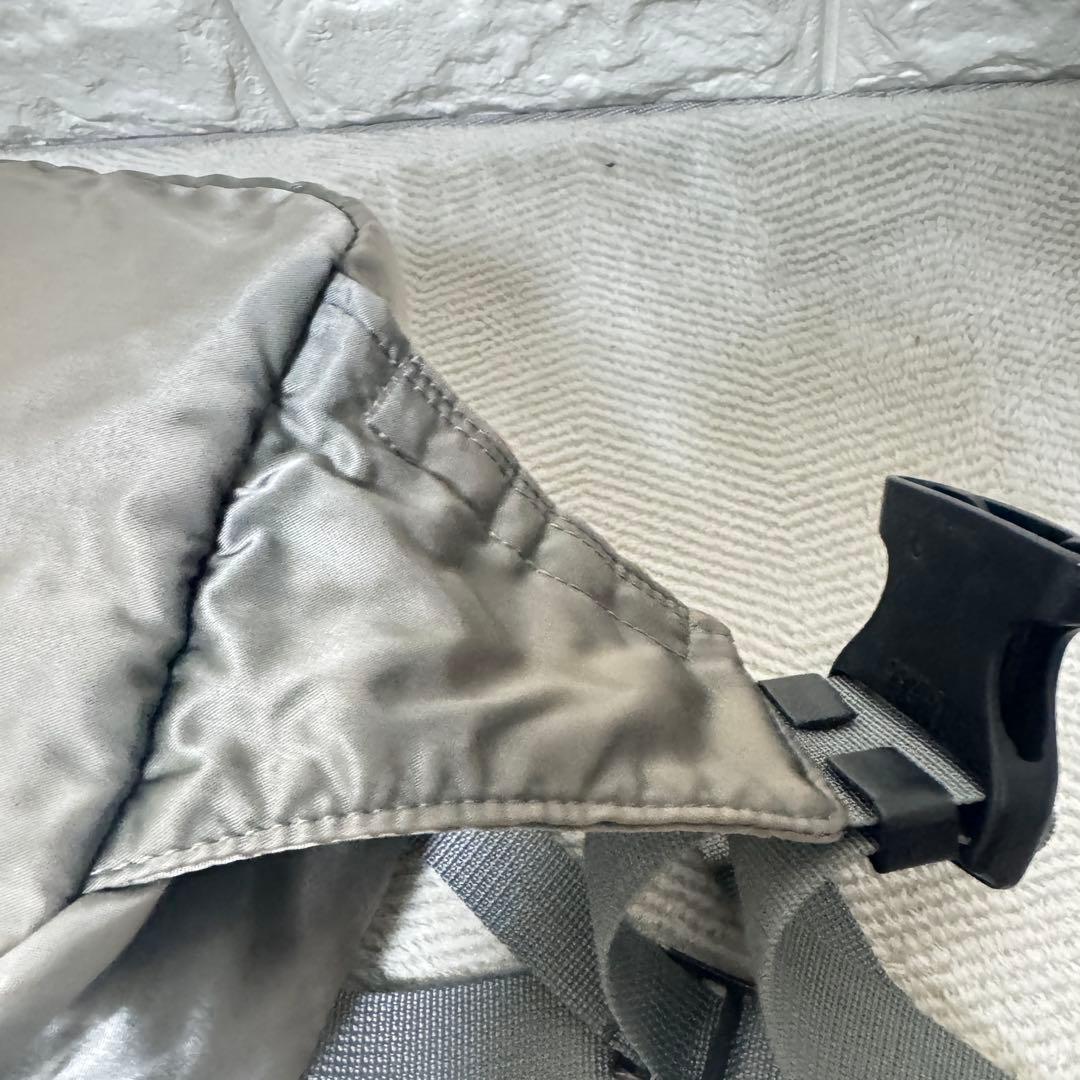 PORTER タンカー ウエストバッグ シルバーグレー ボディバッグ