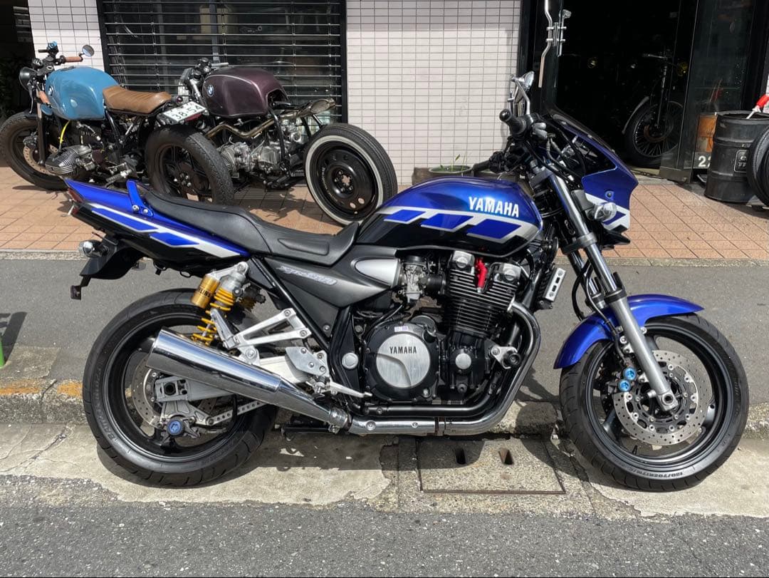 BLUSTER2 カウル XJR1300 ディープパープリッシュブルーメタリック