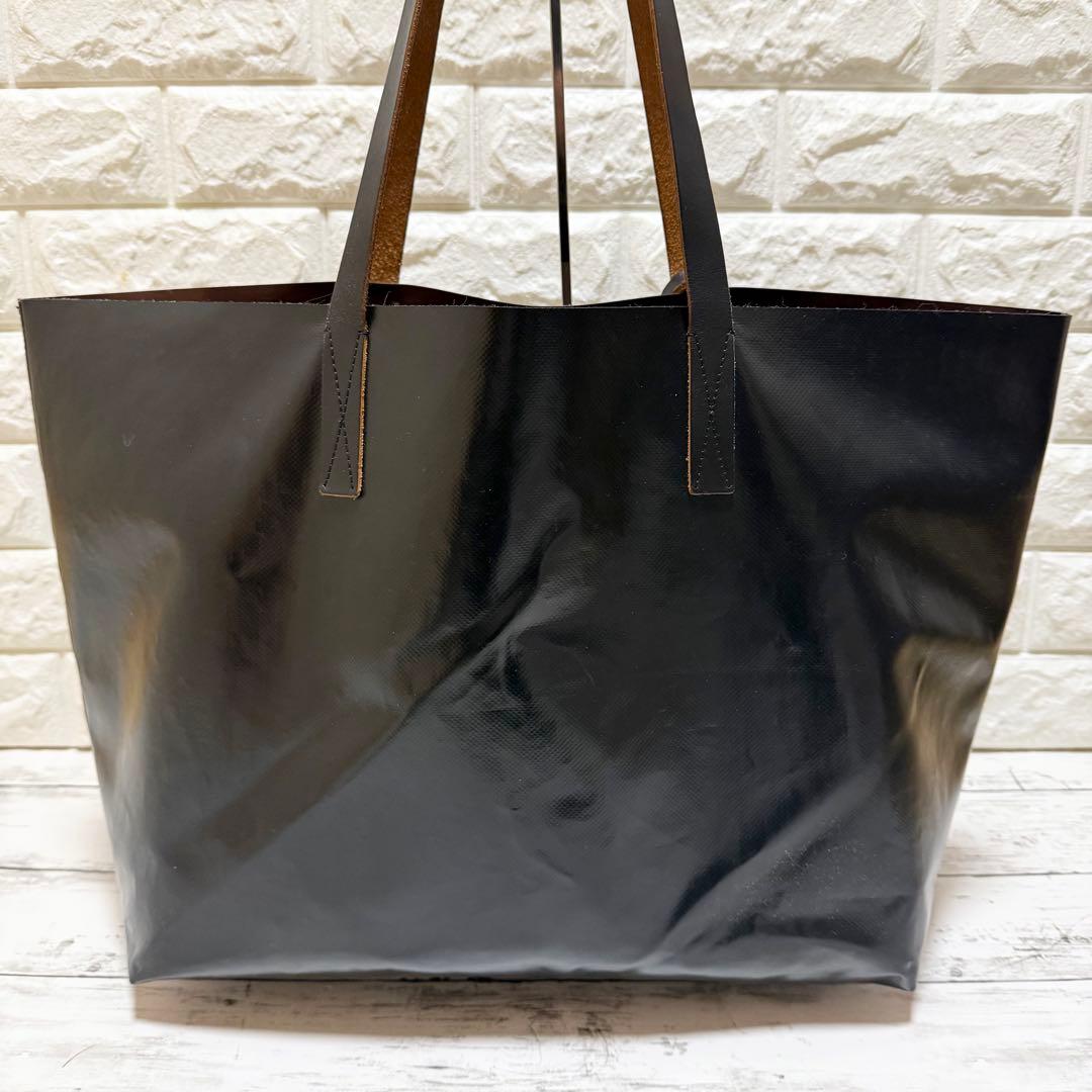 MARNI TRIBECA マルニ トライベッカ PVCトートバッグ