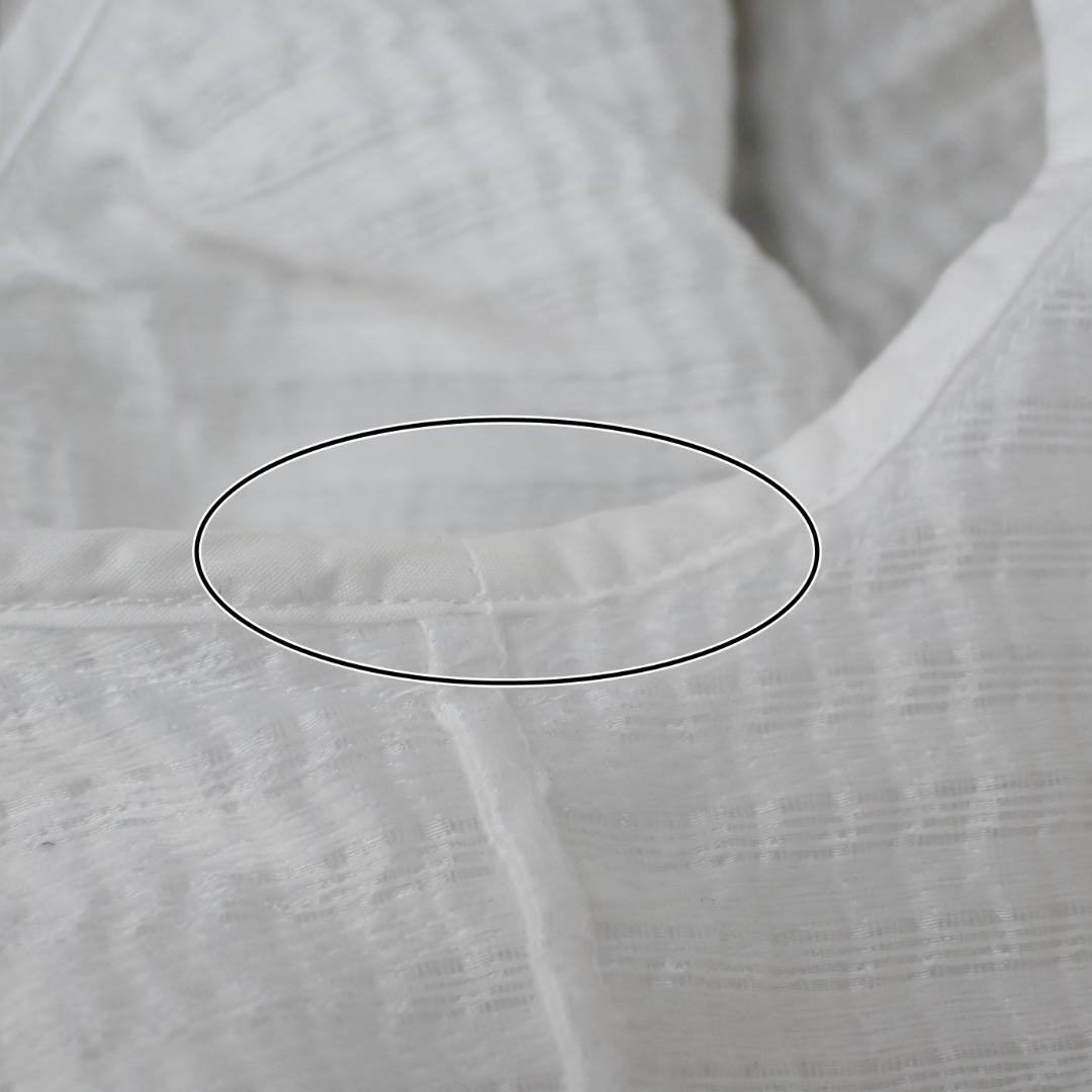 □ 47066★夏 セシリーバンセン シャツブラウス ホワイト UK8