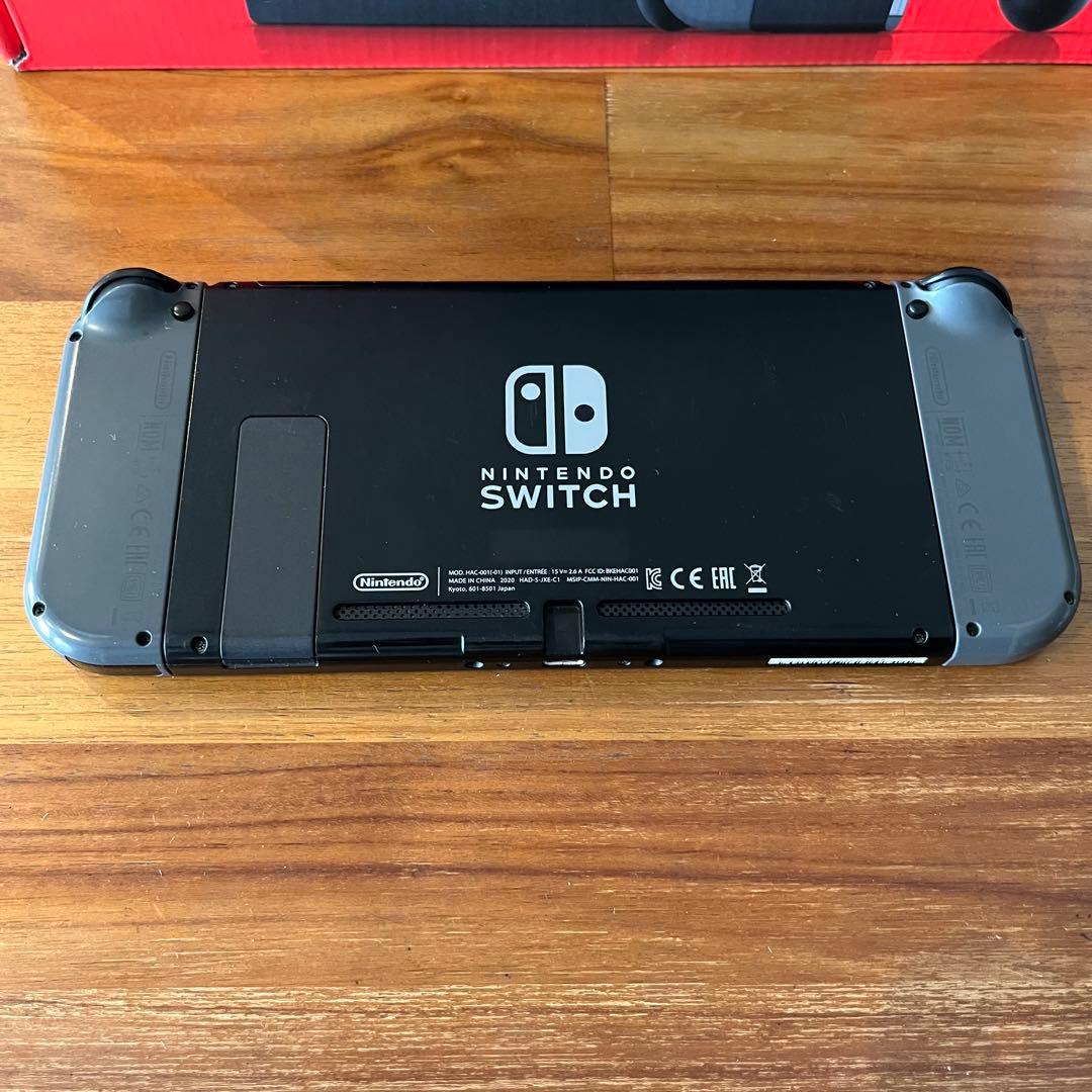 Nintendo Switch 本体【美品】グレー 付属品完備フルパッケージ