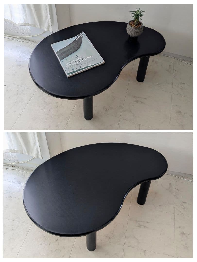 80-90s ヴィンテージ ビーン テーブル ジャパニーズモダン レトロ