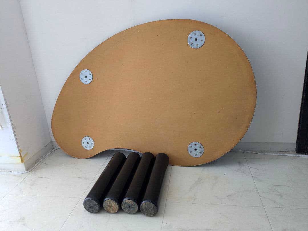 80-90s ヴィンテージ ビーン テーブル ジャパニーズモダン レトロ