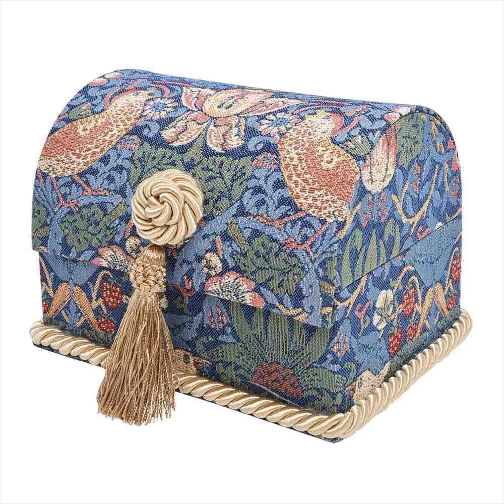 トランクボックス 小物入れ コスメ ジェニファーテイラー いちご泥棒