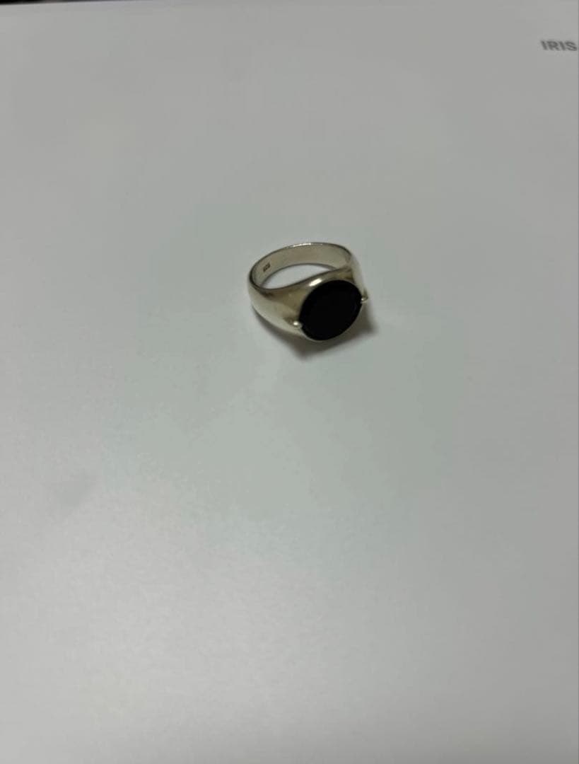 アクセサリー heres KREIS ONYX RING