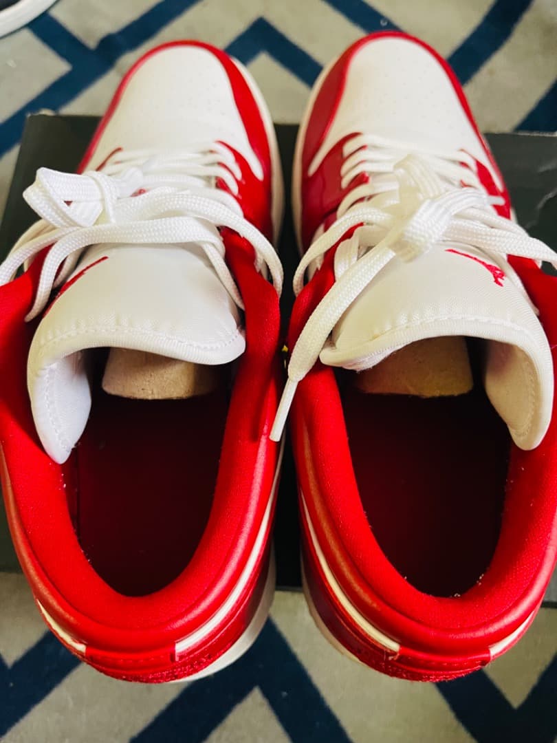 シューズ(男性用) NIKE AIR JORDAN 1 LOW GYM RED