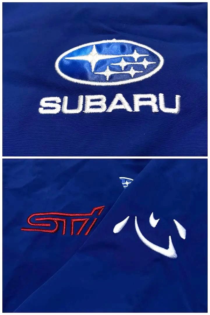 美品 SUBARU STI スバル ソフトシェル チームジャケット3L 心 刺繍