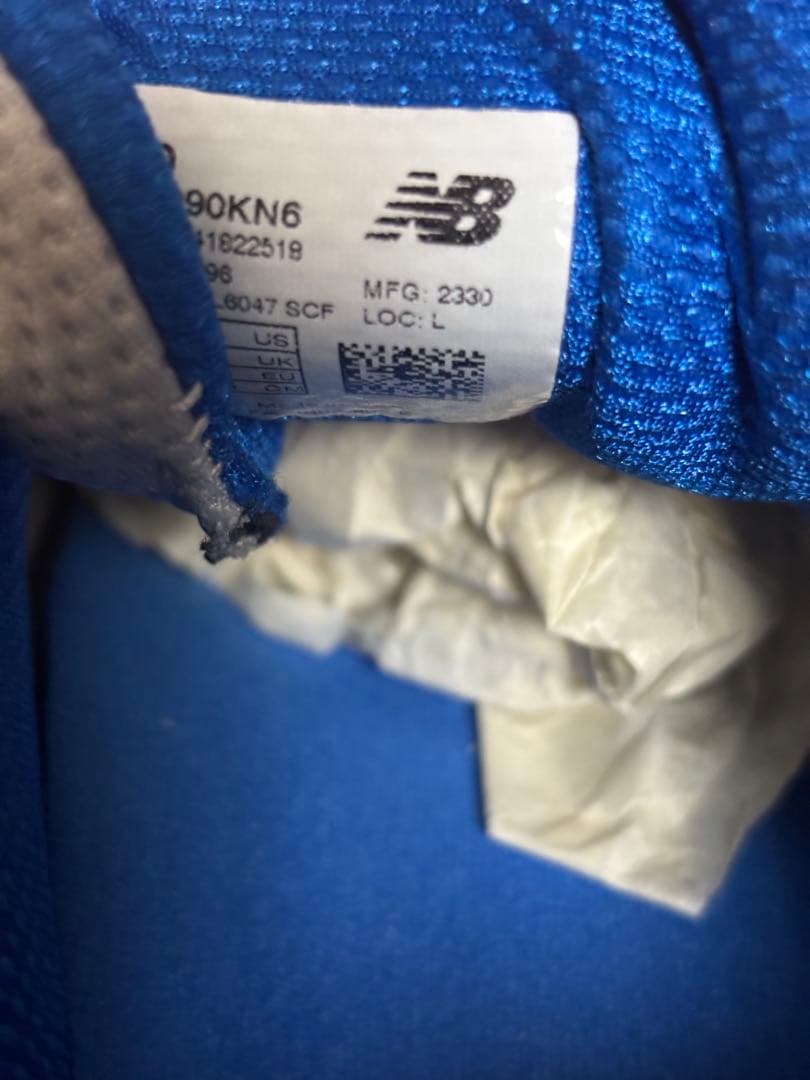 ホワイトKITH × NewBalance 990V6 \"'Sanddrift\"