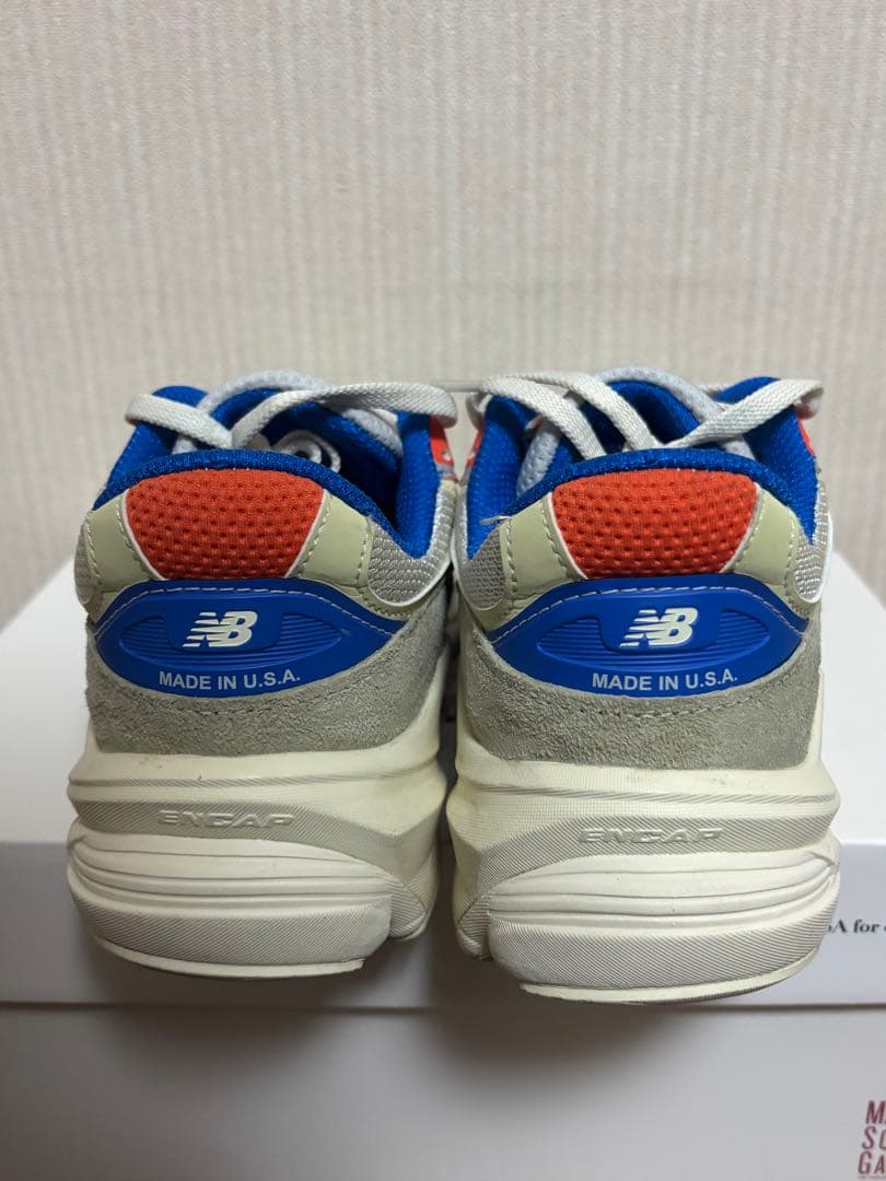 ホワイトKITH × NewBalance 990V6 \"'Sanddrift\"
