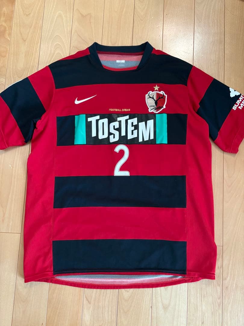 鹿島アントラーズ　内田篤人選手　2008年　ユニフォーム