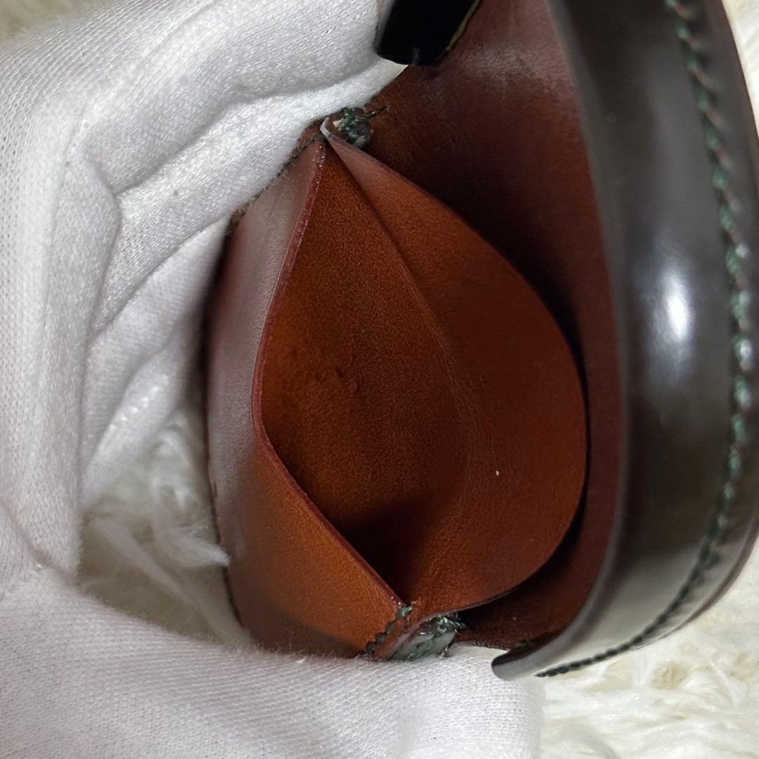 土屋鞄製造所 付属品完備 ケース レザー カーキ