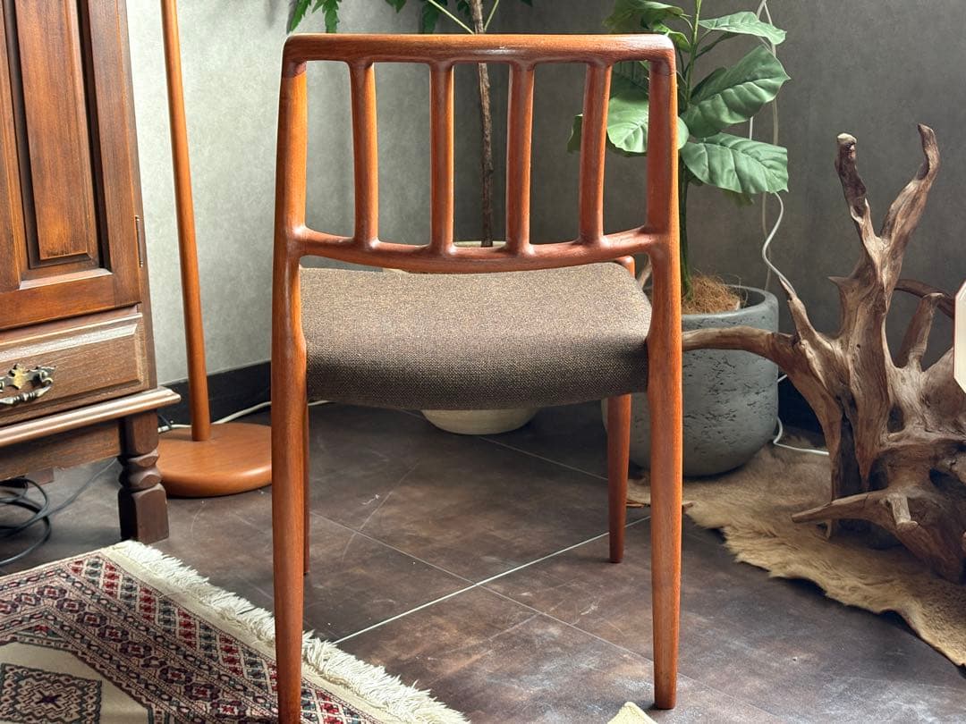 ②J.L. Møllers JLモラー　北欧ヴィンテージチェア　チーク材　NZ