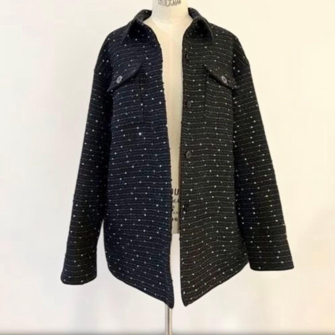 ロージーモンスター　ツイードジャケット　ブラック