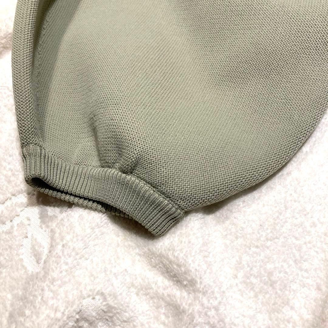 京都限定カラー　CLANE BALLOON SLEEVE GATHER KNIT