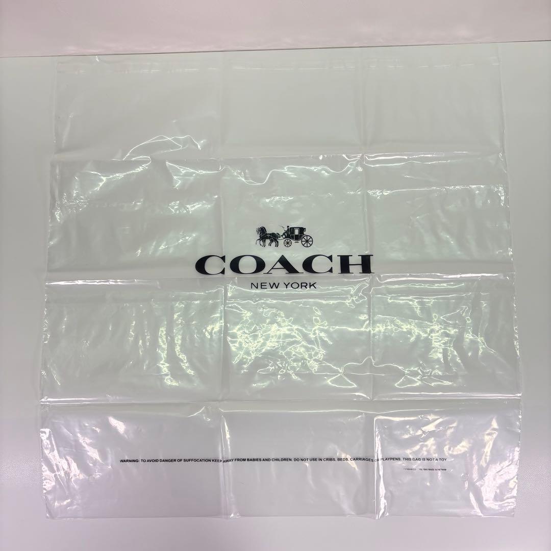 【COACH】 タグ有り カーゴ バックパック アイボリー デニム