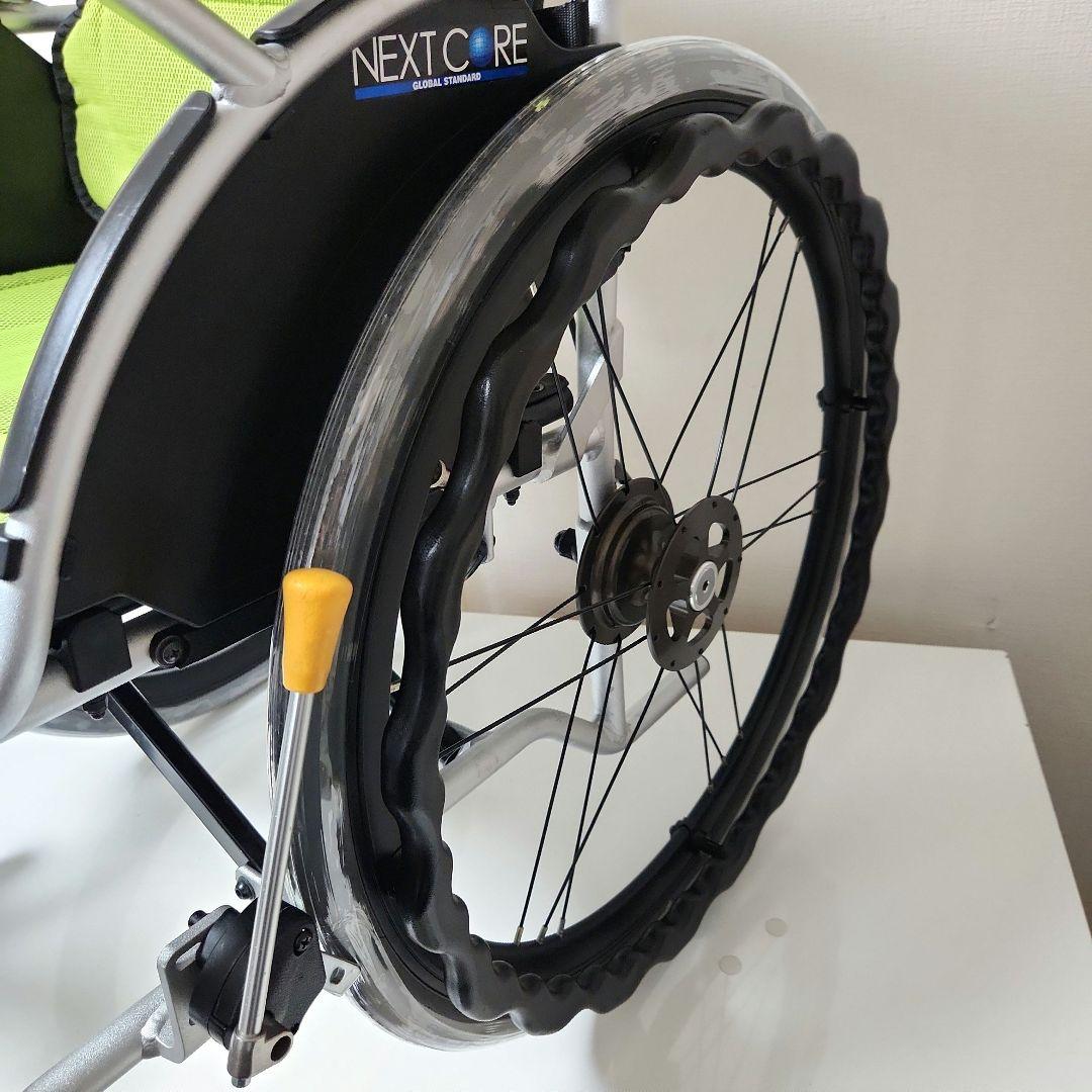 松永製作所　自走用　ワイド型　軽量　車椅子　ネクストコア　NEXT-11B