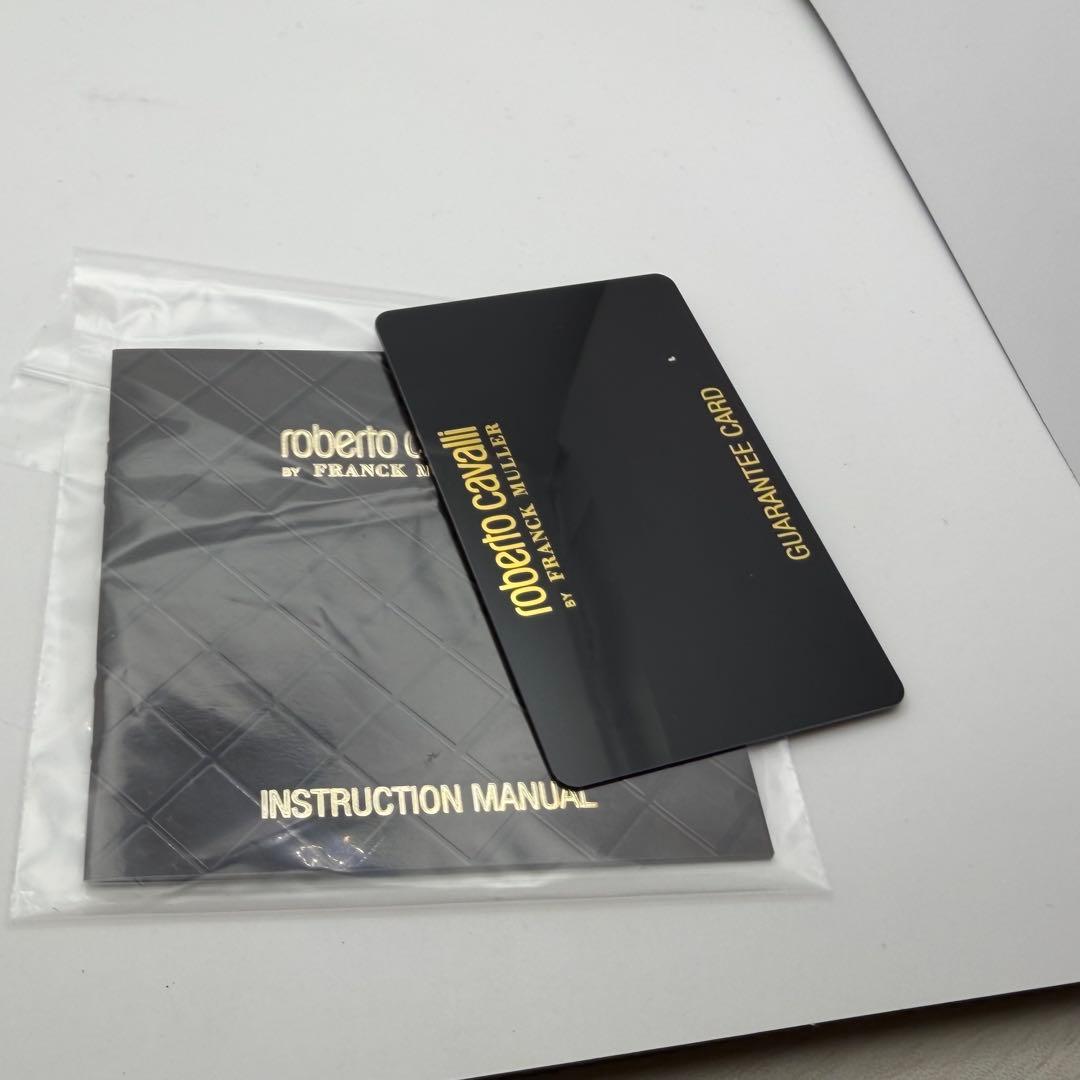 【極美品】ロベルトカヴァリ　1L072 シェル　レディース　クォーツ　箱説保