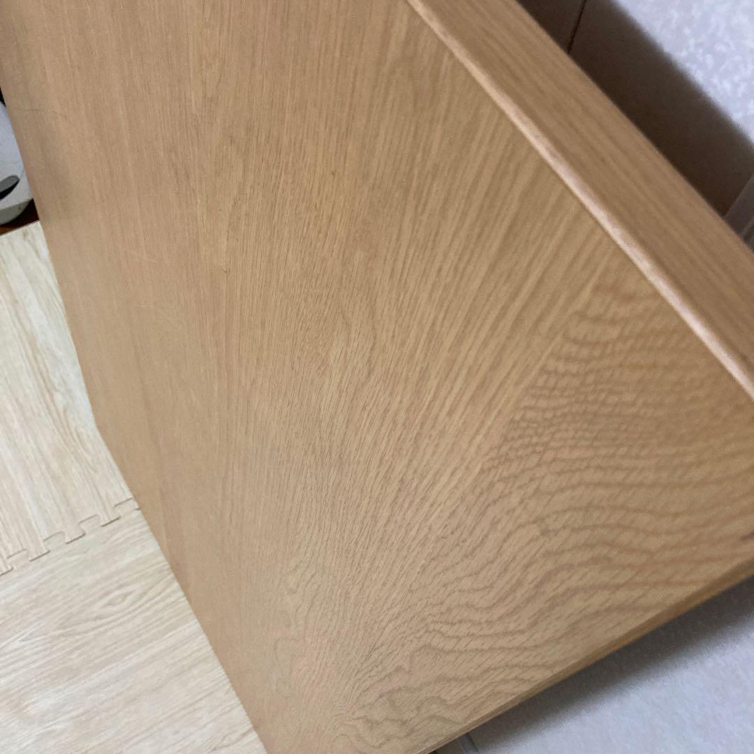 ⭐︎きい⭐︎ 無印良品オーク材折りたたみテーブル　[大阪市中央区］引き取り限定