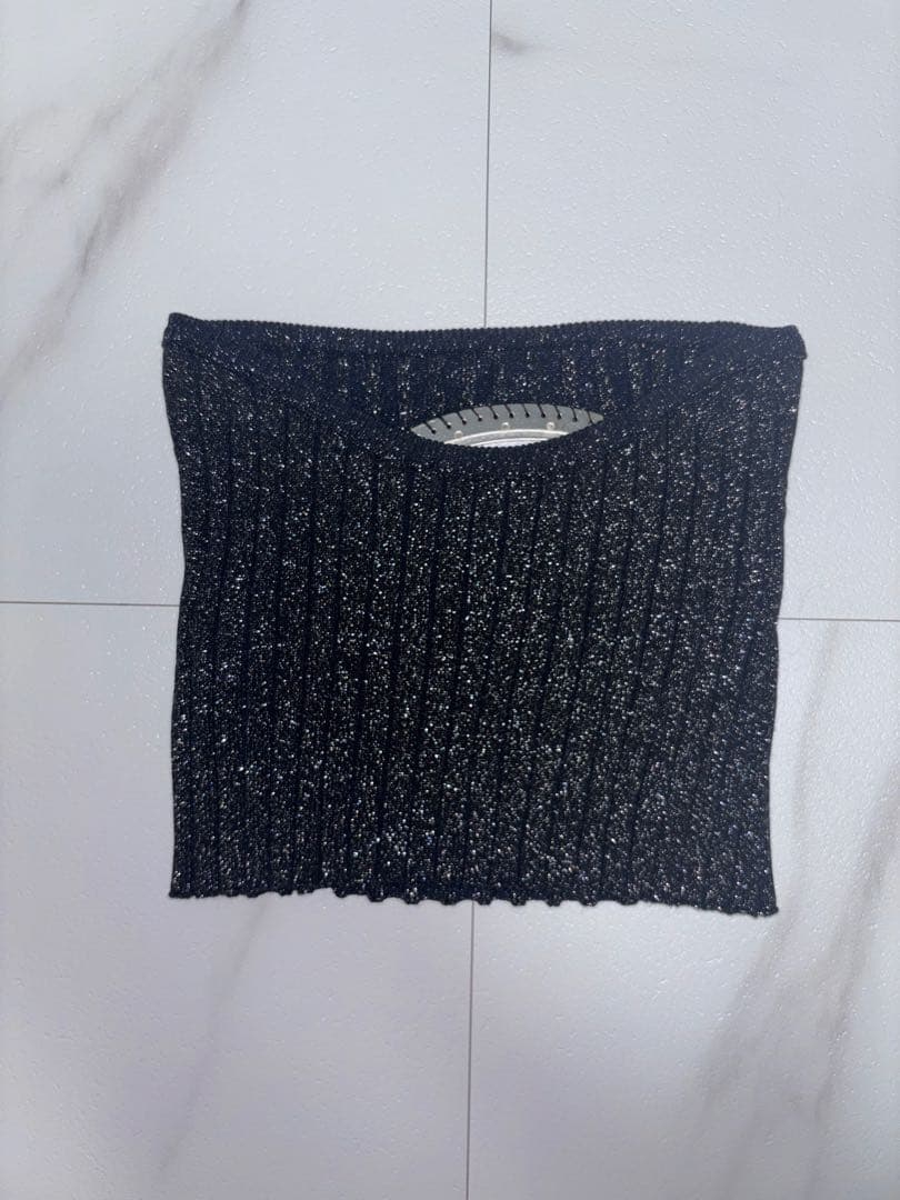 DIESEL 黒ラメトップス