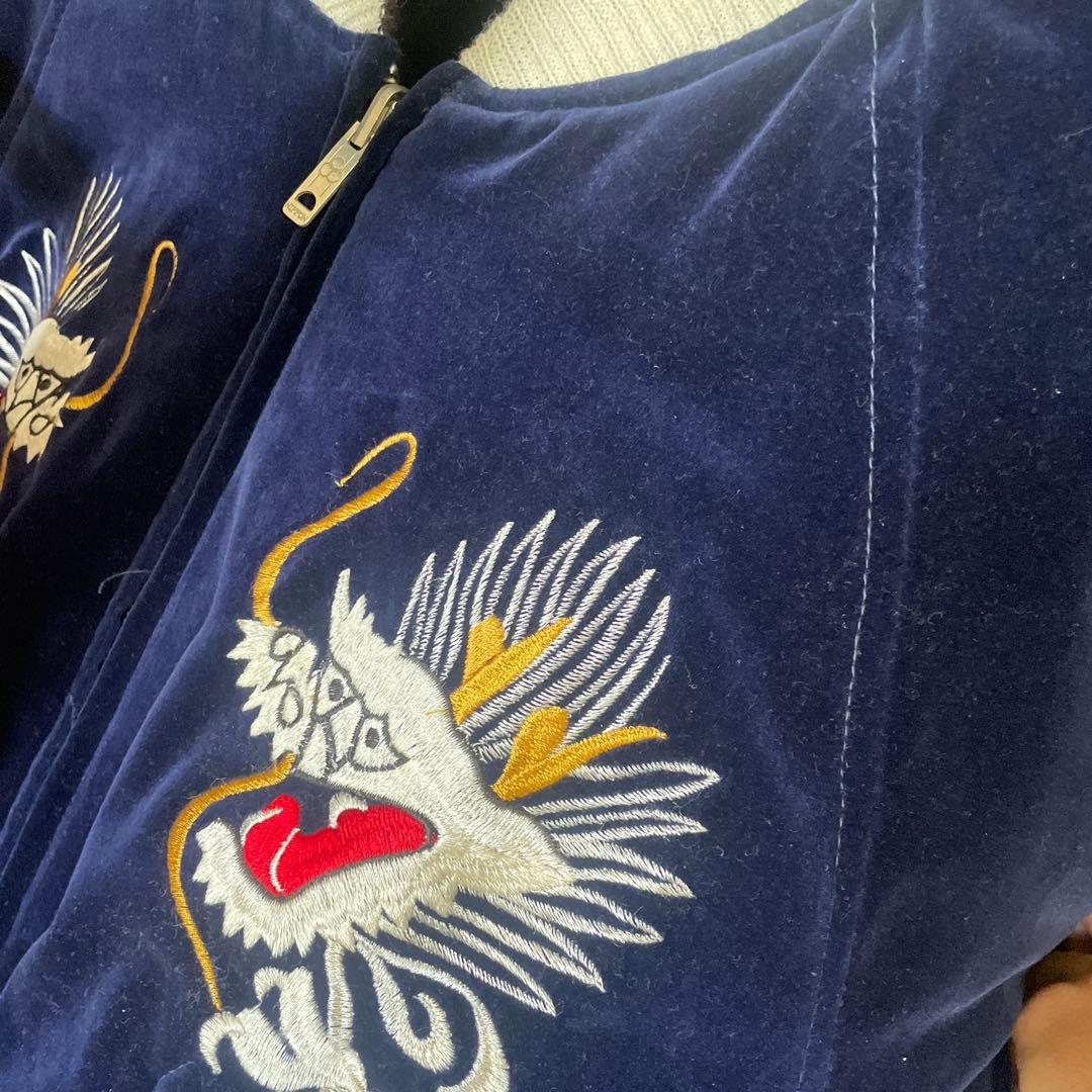 W*2様 別珍　スカジャン　日本製　虎