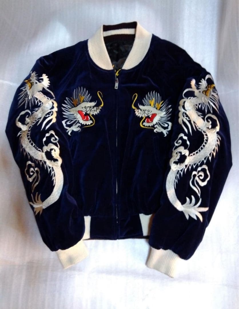 W*2様 別珍　スカジャン　日本製　虎