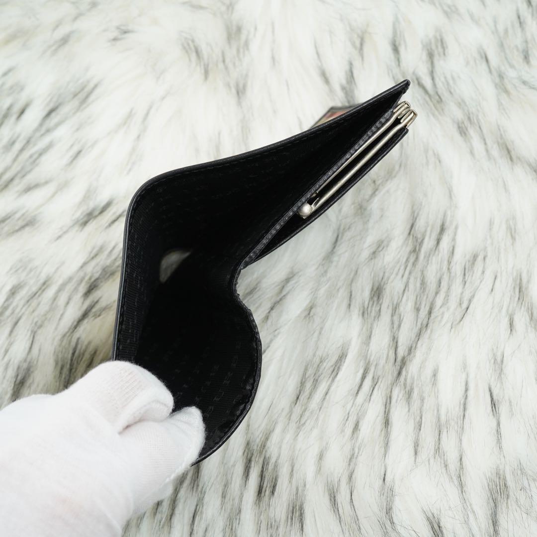 ほぼ未使用品　BURBERRY LONDON 折り財布　ノバチェック　がま口財布