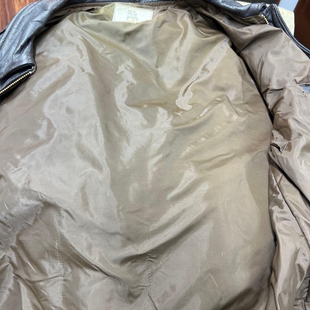 足*袋様 TYPE A2 フライトジャケット 焦茶　 40