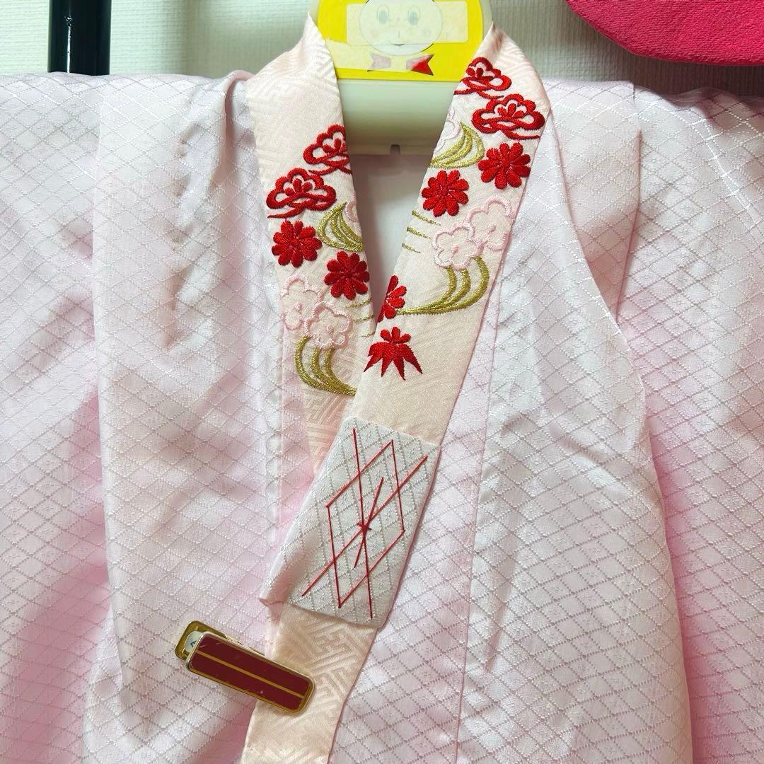 No.5 七五三　3歳 正絹被布フルセット　　加賀友禅