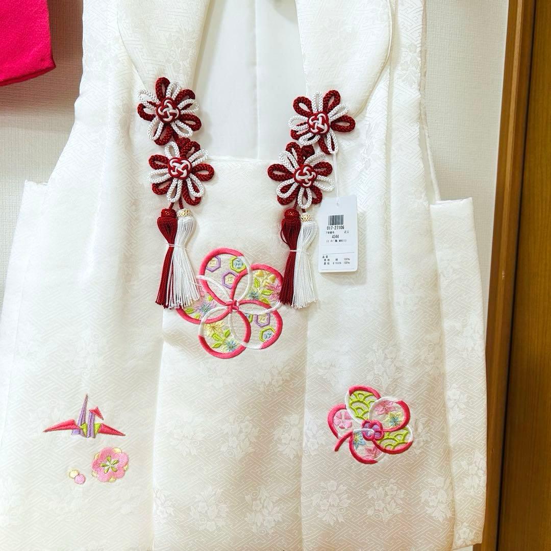 No.5 七五三　3歳 正絹被布フルセット　　加賀友禅